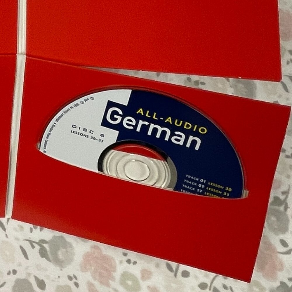German Language - 6 CD set - All Audio German Basic-Intermediate - Picture 5 of 8